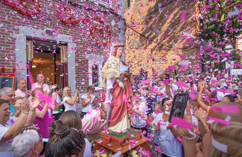 Procession of Santa Lucia